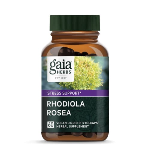 Rhodiola Rosea Kapseln von Gaia Herbs