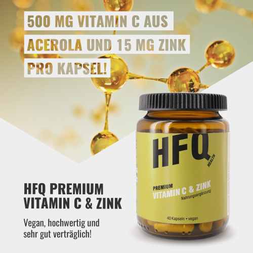 HFQ Health VItamin C und Zink